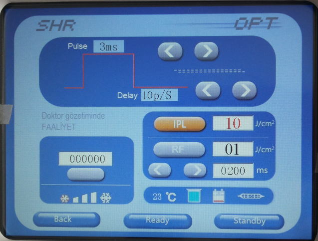 E-licht IPL rf SHR Multifunctioneel Schoonheidsmateriaal met de Aanrakingsvertoning van de 8.4 Duimkleur